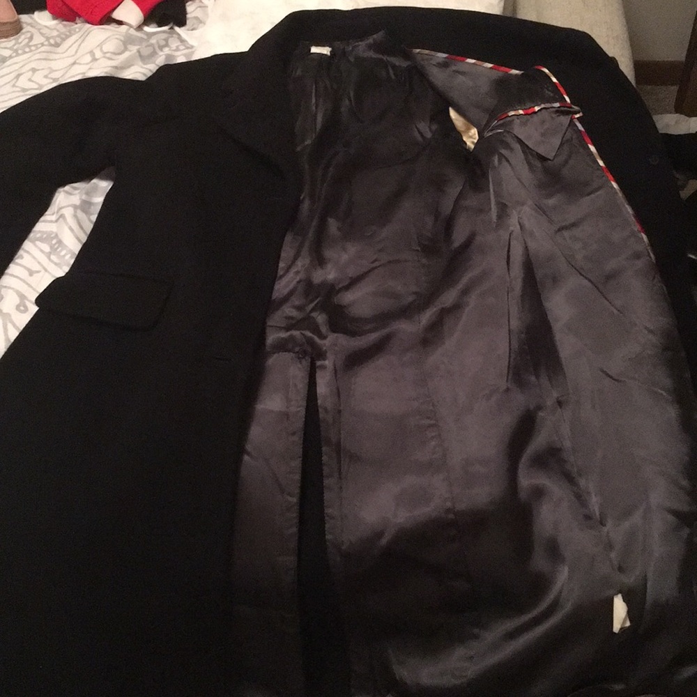 J Crew Wool Trench Coat - Picture 4 of 5